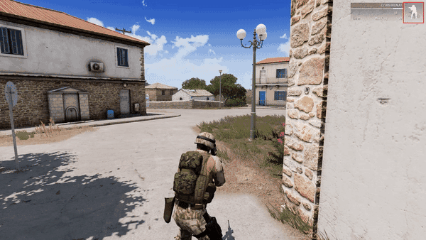 Stance adjustment demonstration